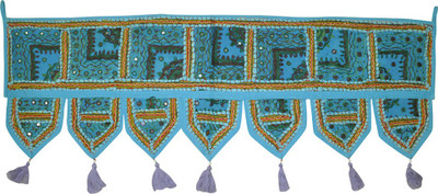 41% OFF on Lal Haveli Ethnic Handmade Mirror Embroidered Door Decoration Door Hanging Toran