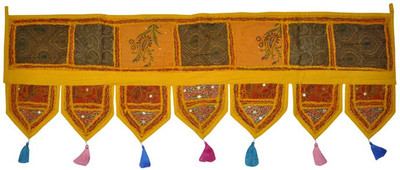 39% OFF on Lal Haveli Ethnic Patchwork Beautiful Handmade Door Hanging Toran