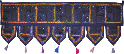 25% OFF on Lal Haveli Ethnic Handmade Mirror Embroidered Door Decoration Door Hanging Toran