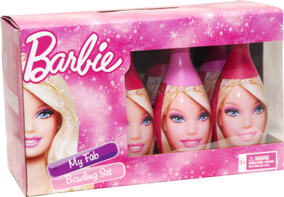 Fun Factory 6 Pin Bowling Game - Barbie Girls, Boys Bowling Fun Factory 6 Pin Bowling Game - Barbie Girls, Boys Bowling