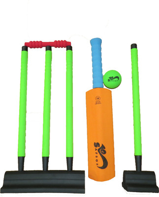 Safsof Set In Bag Boys, Girls Cricket Kit
