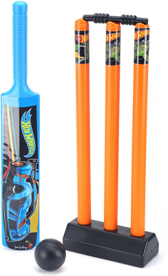 Fun Factory SML - Hot Wheels Cricket Set Boys Cricket Kit Fun Factory SML - Hot Wheels Cricket Set Boys Cricket Kit