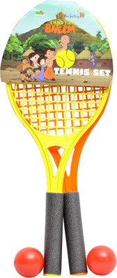 Fun Factory SML - Chhota Bheem Cricket Set Girls, Boys Tennis Kit Fun Factory SML - Chhota Bheem Cricket Set Girls, Boys Tennis Kit