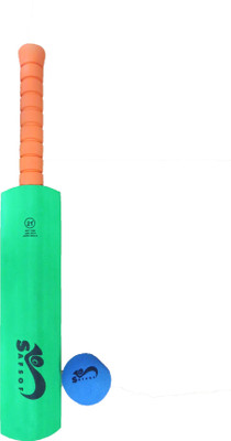 Safsof Bat & Ball Boys, Girls Cricket Kit Safsof Bat & Ball Boys, Girls Cricket Kit