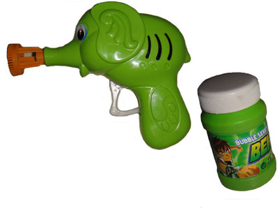Kritigya Enterprises Green Ben 10 Bubble Gun 840 (Green)