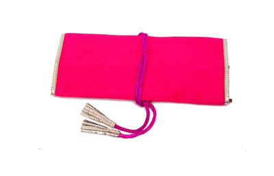 56% OFF on SG Collection Raw Silk Jewelry Pink