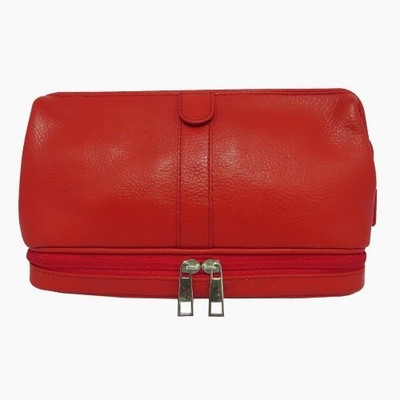 2% OFF on Chimera Leather 3609 Travel Toiletry Kit