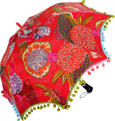 52% OFF on Rajrang Fruit Print Kantha Umbrella
