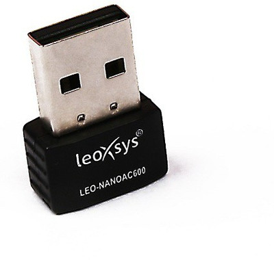 Leoxsys Wireless 11 AC 600Mbps WiFi USB Adapter