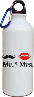 50% OFF on Tiedribbons Mr And Mrs Love You Sipper 600 ml Water Bottle