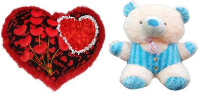 39% OFF on MFT Heart P0025 and teddy T0026-2 Valentine Gift Set
