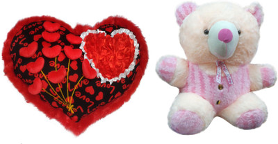 39% OFF on MFT Heart P0025 and teddy T0025-2 Valentine Gift Set