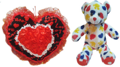 41% OFF on MFT Heart P0059 and teddy T0060 Valentine Gift Set