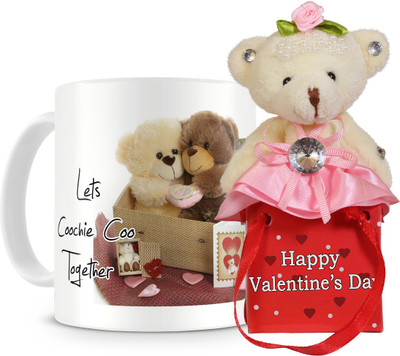 44% OFF on Everyday Gifts Valentine'S Day Coochie Coo Together Mug Valentine Gift Set
