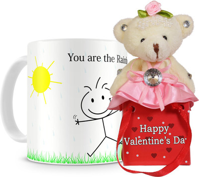 44% OFF on Everyday Gifts Rainbow Of My Life Mug Valentine Gift Set
