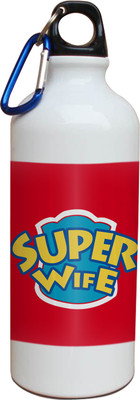 55% OFF on Tiedribbons Super Wife Sipper 600 ml Water Bottle 55% OFF on Tiedribbons Super Wife Sipper 600 ml Water Bottle