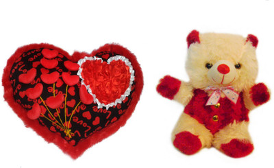 39% OFF on MFT Heart P0025 and teddy T0024-2 Valentine Gift Set