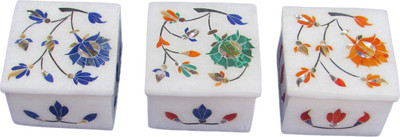 57% OFF on Artist Haat Handcrafted Marble With Inlay Grill Work Jewellery Vanity Box White 57% OFF on Artist Haat Handcrafted Marble With Inlay Grill Work Jewellery Vanity Box White