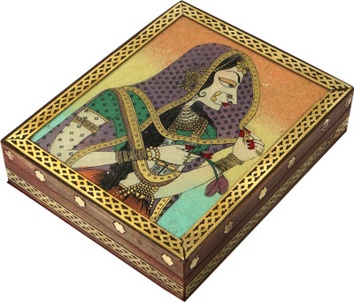66% OFF on R S Jewels Wooden Gemstone Painting Handmade Jewellery Vanity Box Multicolor 66% OFF on R S Jewels Wooden Gemstone Painting Handmade Jewellery Vanity Box Multicolor