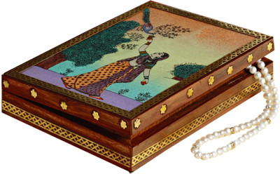 29% OFF on Aapno Rajasthan Aesthetic Gemstone Jewellery Vanity Case Brown 29% OFF on Aapno Rajasthan Aesthetic Gemstone Jewellery Vanity Case Brown