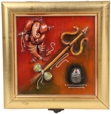 35% OFF on Aaina Home Decor Traditional Series-BM-702 Storage Vanity Box Multicolor