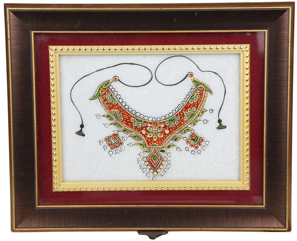 34% OFF on Aaina Home Decor Traditional Series-BM-102 Storage Vanity Box Multicolor