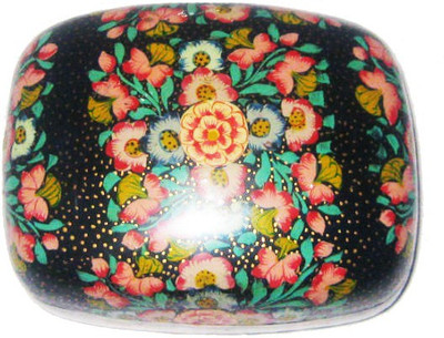 33% OFF on Cluod9emporio Flower Print Paper Makeup and Jewellery Vanity Box Black, Green 33% OFF on Cluod9emporio Flower Print Paper Makeup and Jewellery Vanity Box Black, Green