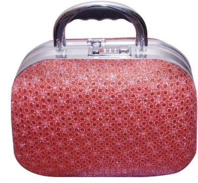 50% OFF on Pride Sweet Storing Jewellery, Makeup Items Vanity Case Red 50% OFF on Pride Sweet Storing Jewellery, Makeup Items Vanity Case Red