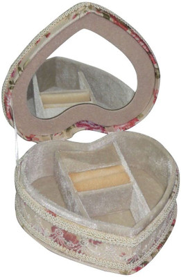 55% OFF on Imported Box Makeup And Jewellery Vanity Case Ivory
