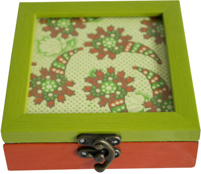 33% OFF on Bodhitree Btcb22 Green Multi Storage Box Vanity Case Green 33% OFF on Bodhitree Btcb22 Green Multi Storage Box Vanity Case Green