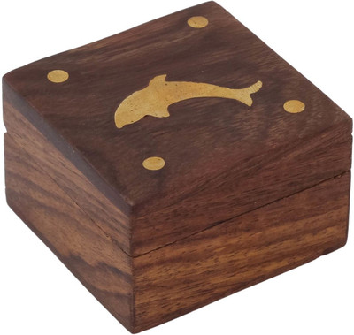 8% OFF on Crafts'man Beautiful Carved Wooden Jewellery Vanity Box Brown 8% OFF on Crafts'man Beautiful Carved Wooden Jewellery Vanity Box Brown