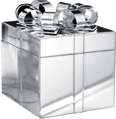 10% OFF on Treta Silver Ribbon Makeup and Jewellery Vanity Case Silver 10% OFF on Treta Silver Ribbon Makeup and Jewellery Vanity Case Silver