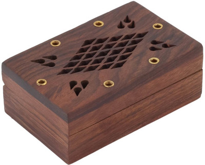 40% OFF on Crafts'man Handmade Wooden Decorative Jewellery Vanity Box Brown 40% OFF on Crafts'man Handmade Wooden Decorative Jewellery Vanity Box Brown