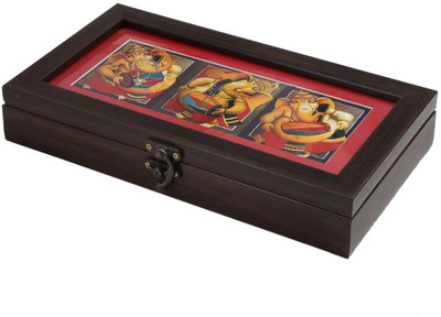 30% OFF on Aaina Home Decor Traditional Series-BF-601 Storage Vanity Box Multicolor