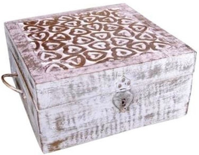 72% OFF on Onlineshoppee AFR507 Jewellery Vanity Case White