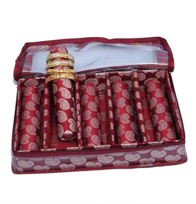 53% OFF on Kuber Industries Five Rod Bangle Jewellery Vanity Pouch Maroon 53% OFF on Kuber Industries Five Rod Bangle Jewellery Vanity Pouch Maroon