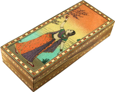 64% OFF on R S Jewels Wooden Gemstone Painting Handmade Jewellery Vanity Box Multicolor 64% OFF on R S Jewels Wooden Gemstone Painting Handmade Jewellery Vanity Box Multicolor