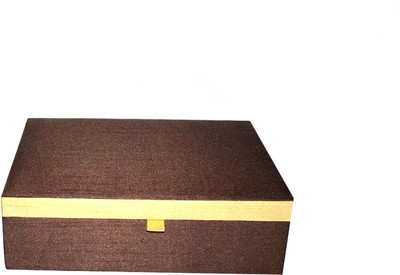 G-LAND Multi-Purpose Makeup Vanity Box Brown