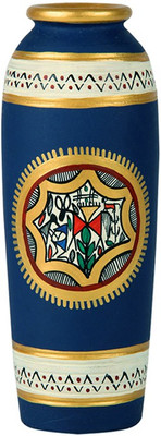 30% OFF on ExclusiveLane Terracotta Handpainted Warli Tappered 6 inch Terracotta Vase 30% OFF on ExclusiveLane Terracotta Handpainted Warli Tappered 6 inch Terracotta Vase