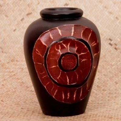 12% OFF on Tokenz Cherry Pitcher Flower Wooden Vase 12% OFF on Tokenz Cherry Pitcher Flower Wooden Vase