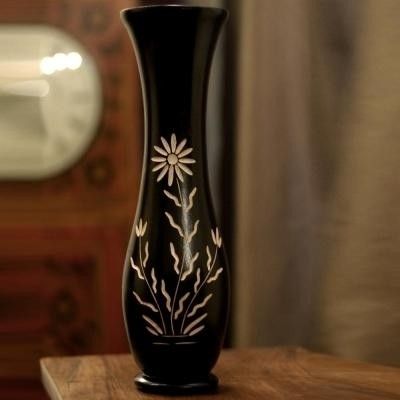 14% OFF on Tokenz Engraved Flower Coffee Flower Wooden Vase 14% OFF on Tokenz Engraved Flower Coffee Flower Wooden Vase