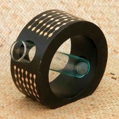 21% OFF on Tokenz Beaded Cannon Wooden Vase