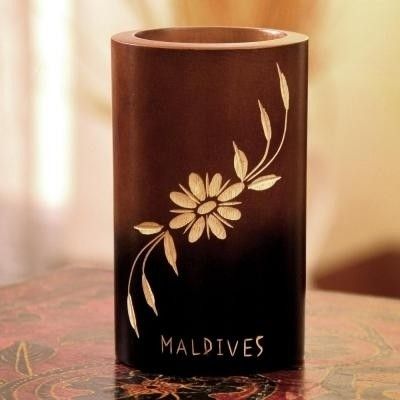 22% OFF on Tokenz Stout Cylindrical Flower Wooden Vase 22% OFF on Tokenz Stout Cylindrical Flower Wooden Vase