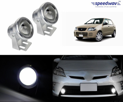 Speedwav Projector Fog Lights White SET of 2 - Maruti Alto Old Car LED Bulb