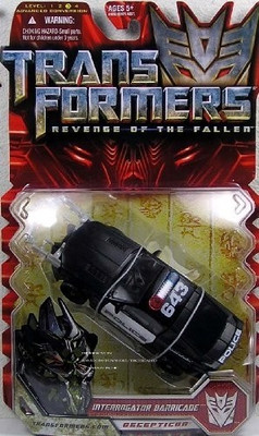 Transformers Movie 2 Deluxe Figure: Interrogator Barricade Transformers Movie 2 Deluxe Figure: Interrogator Barricade