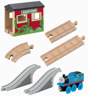 Fisher-Price Thomas Wooden Railway - 5-In-1 Up And Around Set Fisher-Price Thomas Wooden Railway - 5-In-1 Up And Around Set
