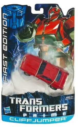 Transformers Prime First Edition Deluxe Action Figure Cliffjumper Transformers Prime First Edition Deluxe Action Figure Cliffjumper