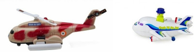 30% OFF on Lovely Lovely Pack of 2 Rescue Helicopter and Push n go Airplane 30% OFF on Lovely Lovely Pack of 2 Rescue Helicopter and Push n go Airplane