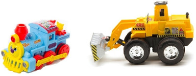 29% OFF on Lovely Pack of 2 Smart Loco and Push and go JCB 29% OFF on Lovely Pack of 2 Smart Loco and Push and go JCB