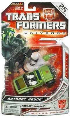 Hasbro Universe Deluxe Figure Hound with Ravage Hasbro Universe Deluxe Figure Hound with Ravage